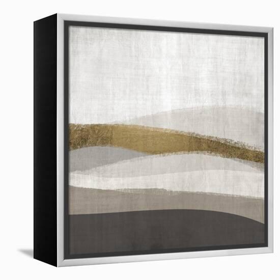 Golden Range 1-Denise Brown-Framed Stretched Canvas