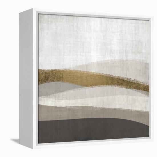 Golden Range 1-Denise Brown-Framed Stretched Canvas