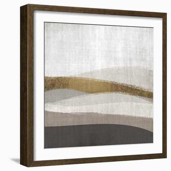 Golden Range 1-Denise Brown-Framed Art Print