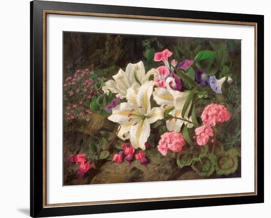 Golden-Rayed Lily of Japan, 1869-William Ford-Framed Giclee Print