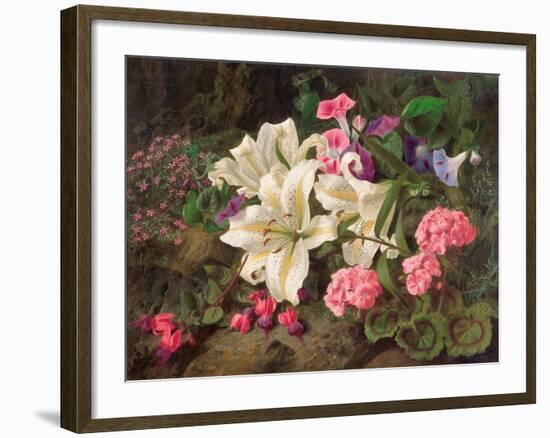 Golden-Rayed Lily of Japan, 1869-William Ford-Framed Giclee Print