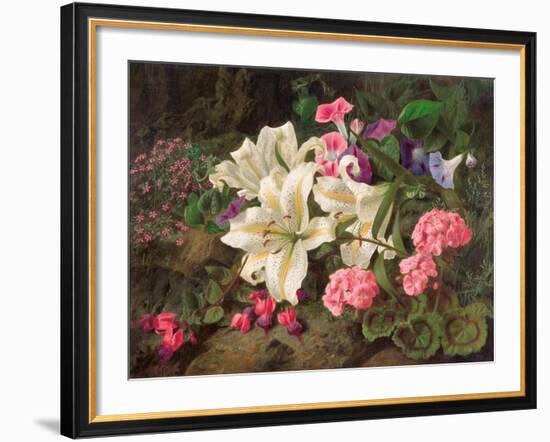 Golden-Rayed Lily of Japan, 1869-William Ford-Framed Giclee Print