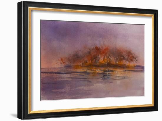 Golden Reflection-Margaret Coxall-Framed Giclee Print