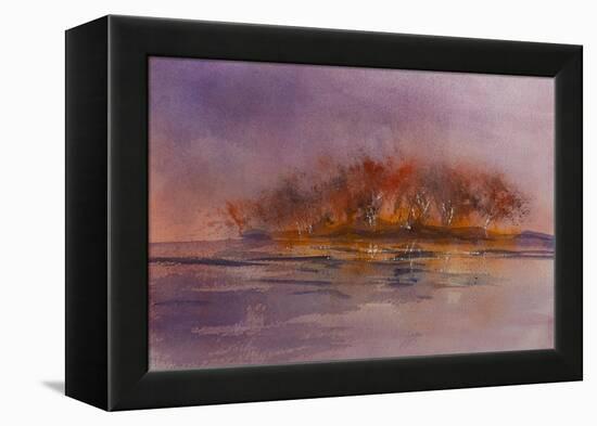 Golden Reflection-Margaret Coxall-Framed Premier Image Canvas