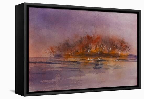 Golden Reflection-Margaret Coxall-Framed Premier Image Canvas