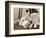 Golden Retriever Dog Adopts Kittens, 1964-null-Framed Photographic Print