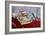 Golden Retriever Dog Wearing Father Christmas-null-Framed Photographic Print