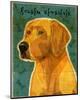 Golden Retriever (NEW)-John W^ Golden-Mounted Art Print