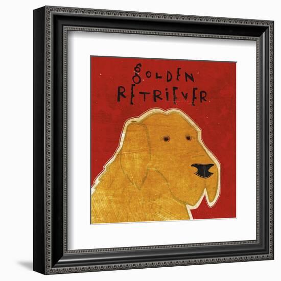 Golden Retriever-John Golden-Framed Giclee Print