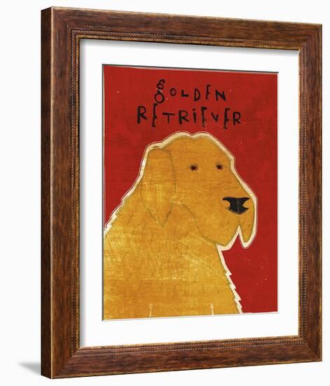 Golden Retriever-John Golden-Framed Giclee Print