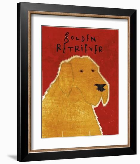 Golden Retriever-John Golden-Framed Giclee Print