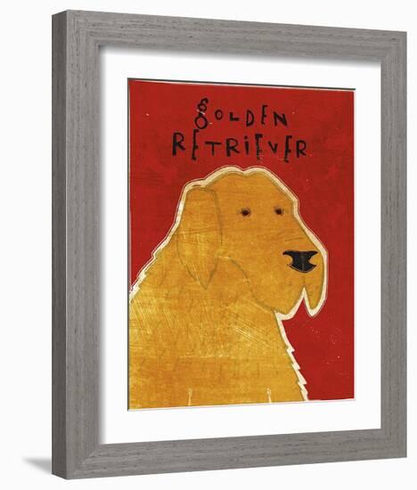 Golden Retriever-John Golden-Framed Giclee Print