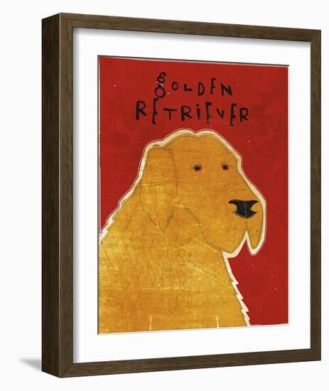 Golden Retriever-John Golden-Framed Giclee Print