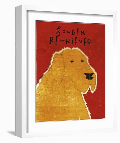 Golden Retriever-John Golden-Framed Giclee Print