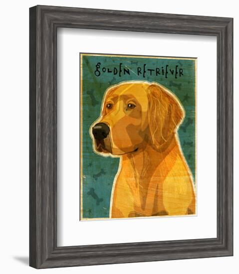 Golden Retriever-John Golden-Framed Giclee Print