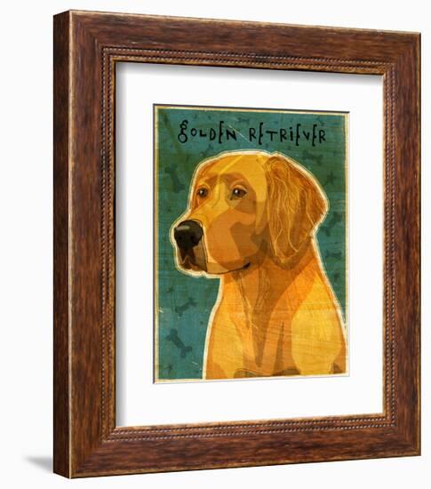 Golden Retriever-John Golden-Framed Giclee Print