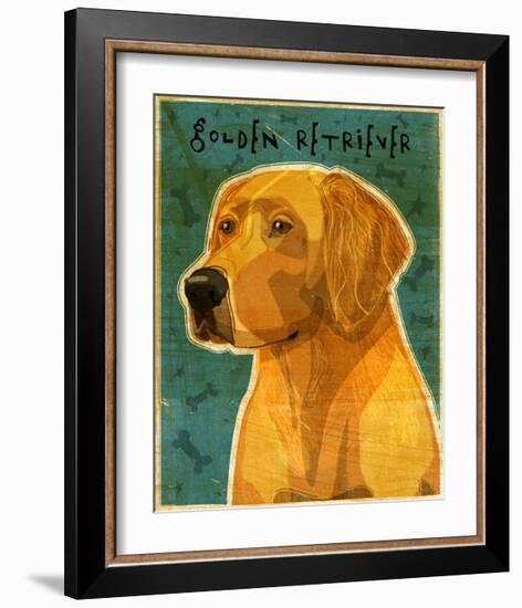 Golden Retriever-John Golden-Framed Giclee Print