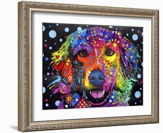 Golden Retriever-Dean Russo-Framed Giclee Print