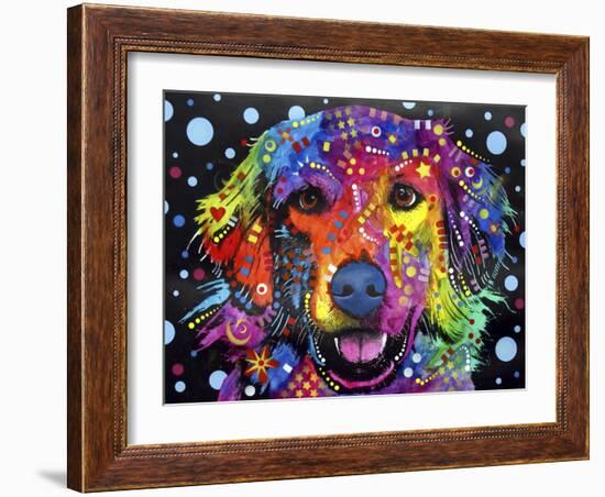 Golden Retriever-Dean Russo-Framed Giclee Print