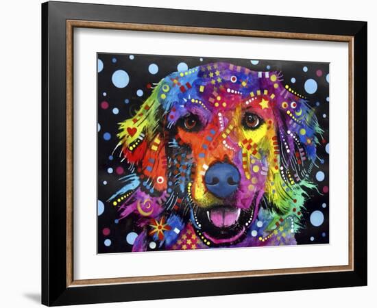 Golden Retriever-Dean Russo-Framed Giclee Print