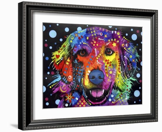 Golden Retriever-Dean Russo-Framed Giclee Print