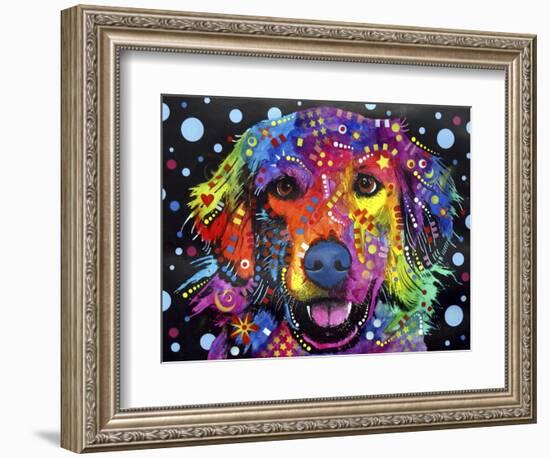 Golden Retriever-Dean Russo-Framed Giclee Print