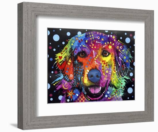 Golden Retriever-Dean Russo-Framed Giclee Print