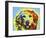 Golden Retriever-Dean Russo-Framed Giclee Print