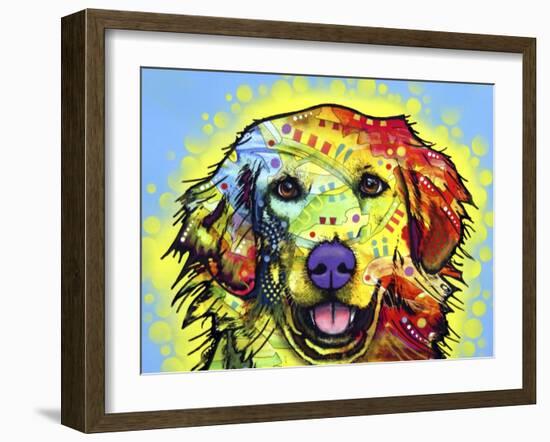 Golden Retriever-Dean Russo-Framed Giclee Print