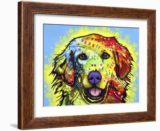 Golden Retriever-Dean Russo-Framed Giclee Print