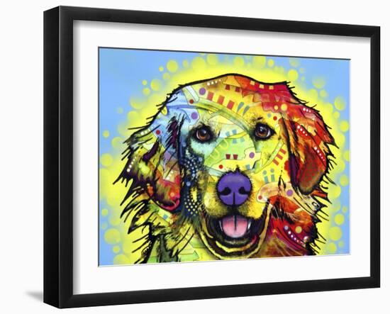 Golden Retriever-Dean Russo-Framed Giclee Print