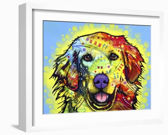 Golden Retriever-Dean Russo-Framed Giclee Print