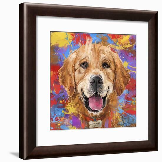 Golden Retriever-Frank Harris-Framed Giclee Print