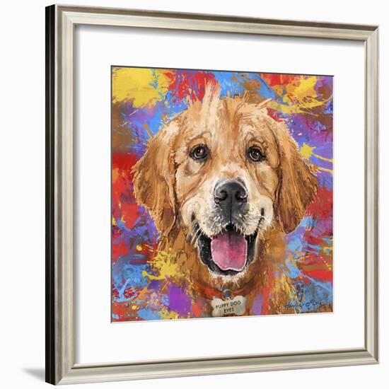 Golden Retriever-Frank Harris-Framed Giclee Print