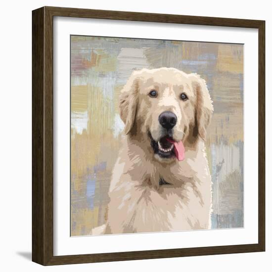 Golden Retriever-Keri Rodgers-Framed Art Print