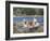 Golden Retrievers in Boat, USA-Lynn M^ Stone-Framed Photographic Print