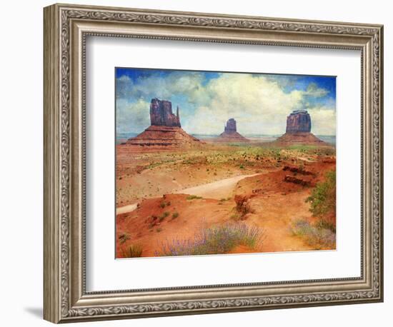 Golden Road I-Chris Vest-Framed Photographic Print