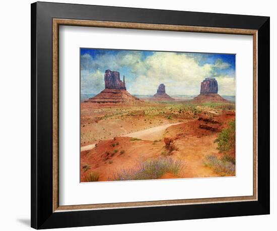 Golden Road I-Chris Vest-Framed Photographic Print