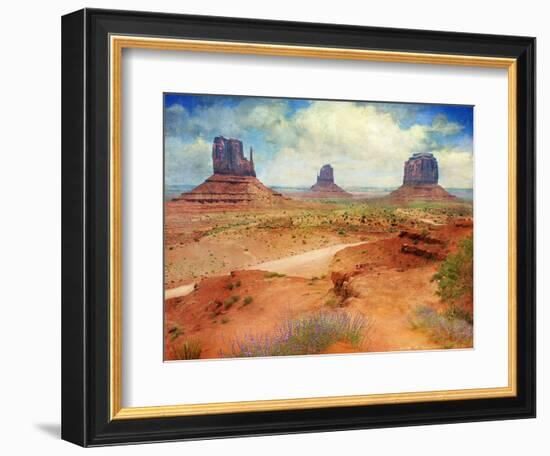 Golden Road I-Chris Vest-Framed Photographic Print