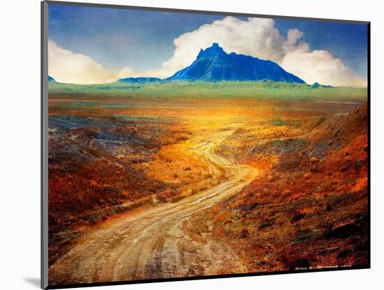 Golden Road II-Chris Vest-Mounted Photographic Print