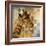 Golden Safari III (Giraffe)-Patricia Pinto-Framed Art Print