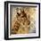 Golden Safari III (Giraffe)-Patricia Pinto-Framed Art Print