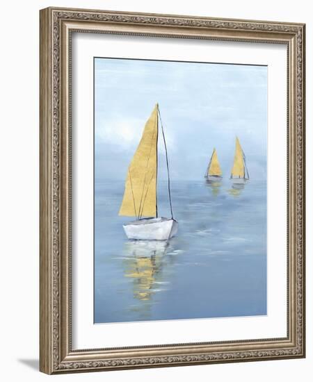 Golden Sail I-Isabelle Z-Framed Art Print