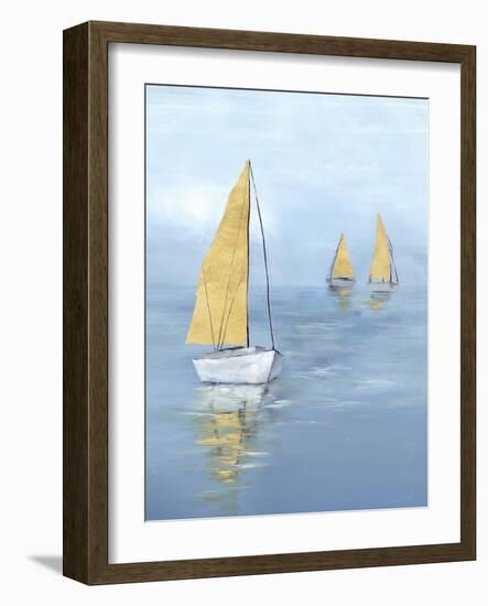 Golden Sail I-Isabelle Z-Framed Art Print