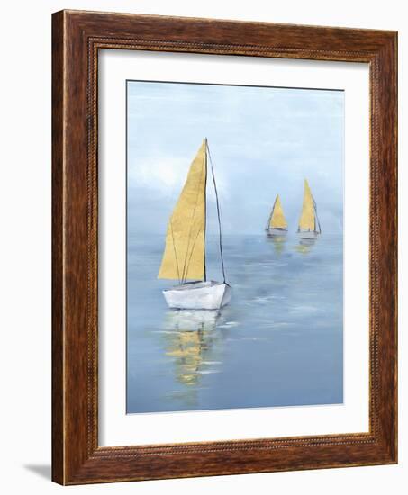 Golden Sail I-Isabelle Z-Framed Art Print