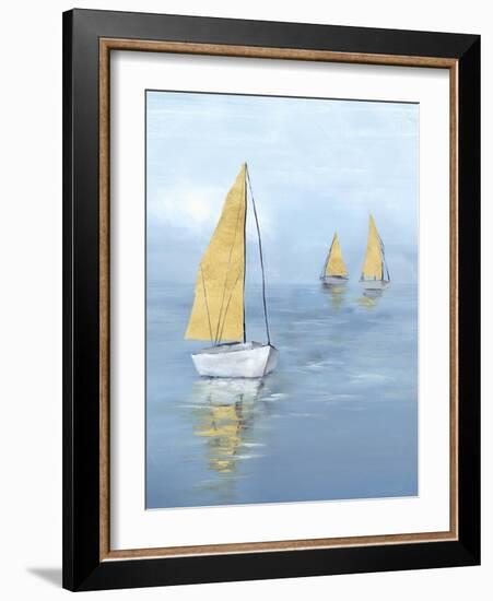 Golden Sail I-Isabelle Z-Framed Art Print