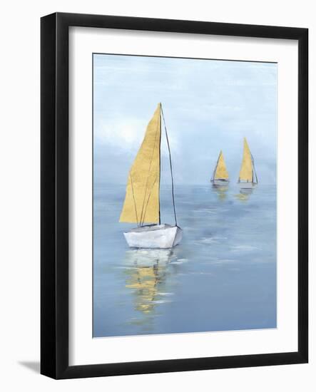 Golden Sail I-Isabelle Z-Framed Art Print