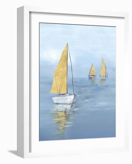 Golden Sail I-Isabelle Z-Framed Art Print