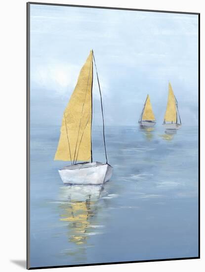 Golden Sail I-Isabelle Z-Mounted Art Print