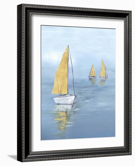 Golden Sail I-Isabelle Z-Framed Art Print